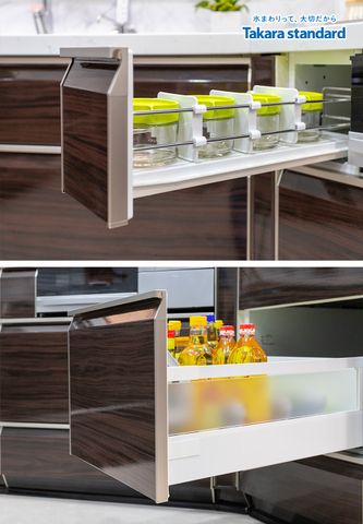 Hệ Tủ Bếp Lemure Hình Chữ U Màu LXB - Nhà phố Q. Bình Thạnh