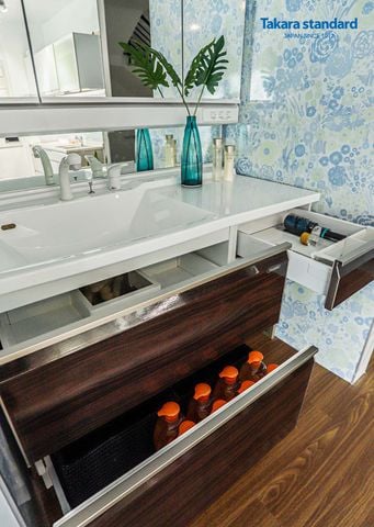 Hệ Tủ Gương Eleena Màu EXB (Nâu Vân Gỗ)