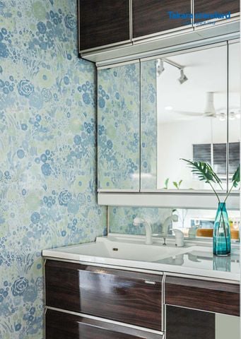 Hệ Tủ Gương Eleena Màu EXB (Nâu Vân Gỗ)