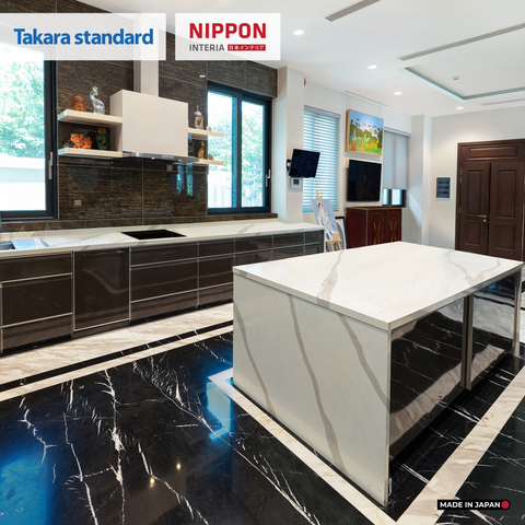Hệ Tủ Bếp Nhật Bản Cao Cấp Lemure - Biệt Thự Thảo Điền