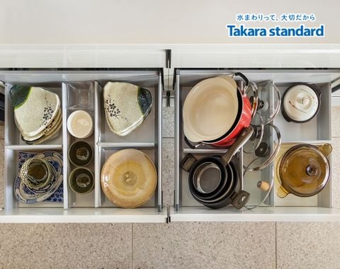 Hệ Tủ Bếp Nhật Bản Treasia Cao Cấp Chữ I  -  Penthouse Vinhomes Central Park