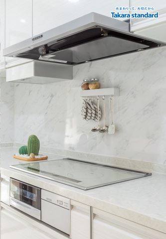Hệ Tủ Bếp Cao Cấp Treasia Chữ I Màu VBW - Centrosa Hà Đô