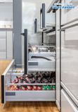  Hệ Tủ Bếp Treasia Cao Cấp Chữ I Màu VTW - Showroom Takara standard 