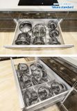  Hệ Tủ Bếp Cao Cấp Lemure Chữ L Màu Nâu LSHIB - Nhà Phố Thủ Đức 