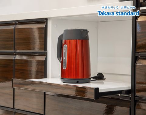 Hệ Tủ Bếp Lemure Cao Cấp Chữ L Màu LGB - Nhà Phố Q. Tân Bình
