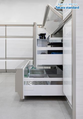 Tủ Bếp Lemure Cao Cấp Màu LXW - Biệt Thự H. Bình Chánh