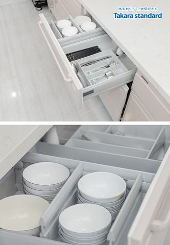 Hệ Tủ Bếp Edel Cao Cấp Kiểu Chữ I Màu ESD - Nhà Phố Quận 7