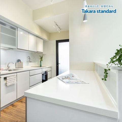 Hệ Tủ Bếp Lemure và Treasia Cao Cấp - KĐT Mizuki Park Bình Chánh