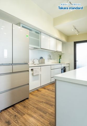 Hệ Tủ Bếp Lemure và Treasia Cao Cấp - KĐT Mizuki Park Bình Chánh