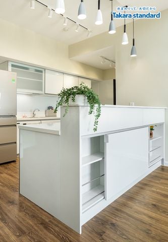 Hệ Tủ Bếp Lemure và Treasia Cao Cấp - KĐT Mizuki Park Bình Chánh