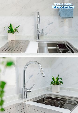 Hệ Tủ Bếp Cao Cấp Treasia Chữ I Màu VBW - Centrosa Hà Đô