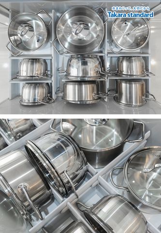 Hệ Tủ Bếp Cao Cấp Treasia Chữ I Màu VBW - Centrosa Hà Đô