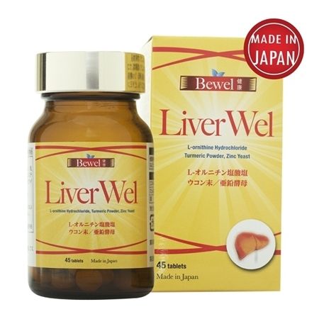 BEWEL Liverwel - Hỗ trợ giải độc và bảo vệ Gan - hộp 45v