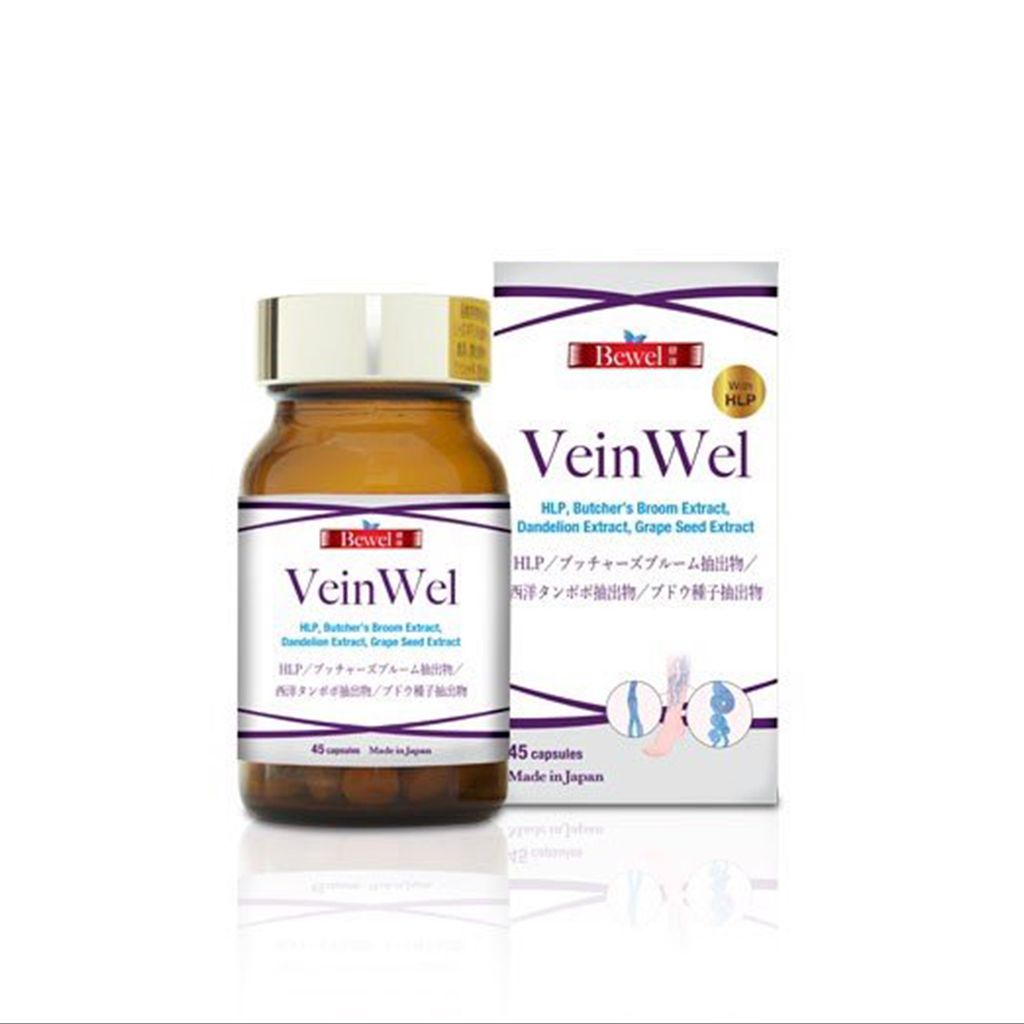 BEWEL Veinwel - Bí quyết phòng ngừa giãn tĩnh mạch từ Nhật Bản