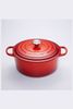 Nồi LeCreuset Bräter rund Evo 24cm Kirsche màu đỏ