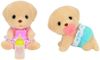 Đồ chơi nhập vai Sylvanian Families Bộ cún vàng Labrador sinh đôi