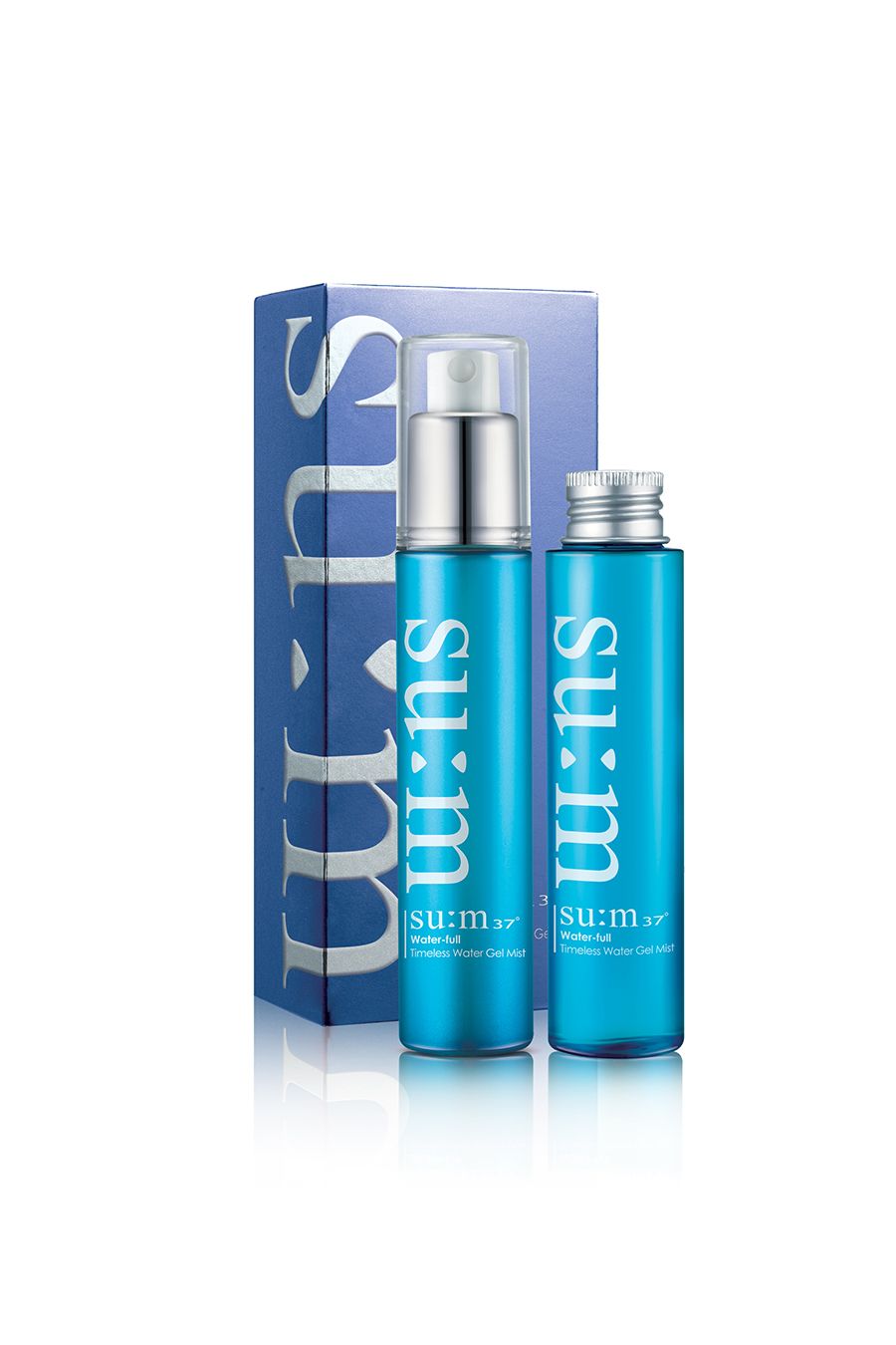 Xịt khoáng cấp ẩm sâu cho da su:m37º Water-full Timeless Water Gel Mist (2x60ml)