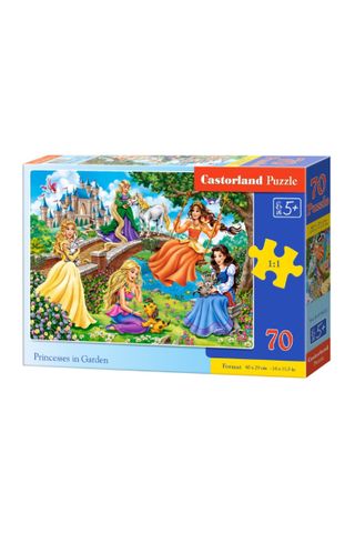 Xếp hình puzzle khu vườn của các nàng công chúa 70 mảnh