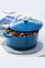 Nồi gang LeCreuset Brater rund Evo 26cm Blue Marseille