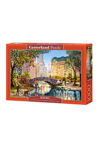 Xếp hình puzzle Evening Walk Through Central Park 1000 mảnh CASTORLAND C-104376