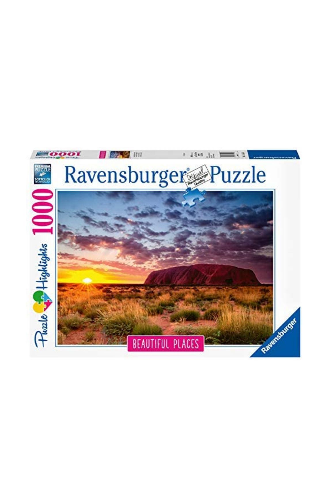 Xếp hình puzzle 15155 4 Ayers rock 1000 mảnh RAVENSBURGER 151554