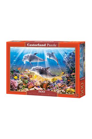 Xếp hình puzzle cá heo ở đại dương 500 mảnh