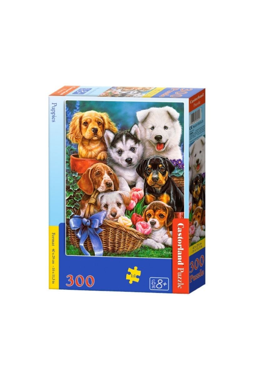 Xếp hình puzzle những chú chó con 300 mảnh