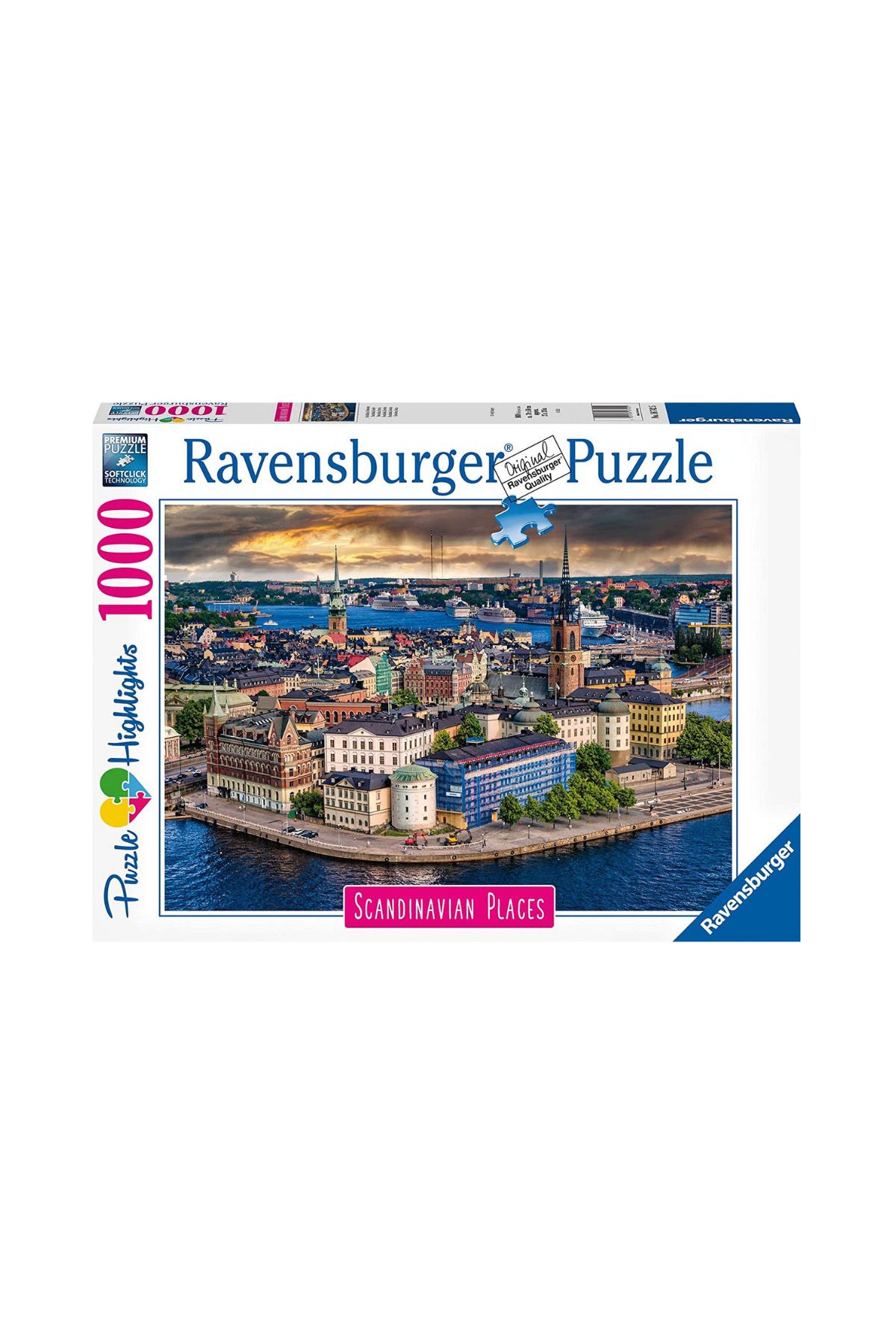 Xếp hình puzzle Stockholm 1000 mảnh