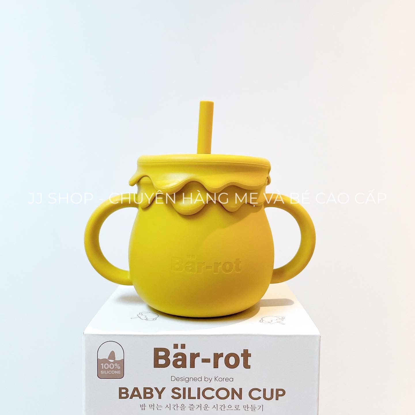  Cốc Uống Nước Cốc Snack Đa Năng Silicon BARROT Cho Bé 