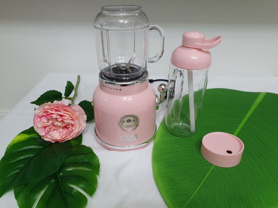  Máy xay sinh tố kiểu dáng cổ điển Kitchen Flower 