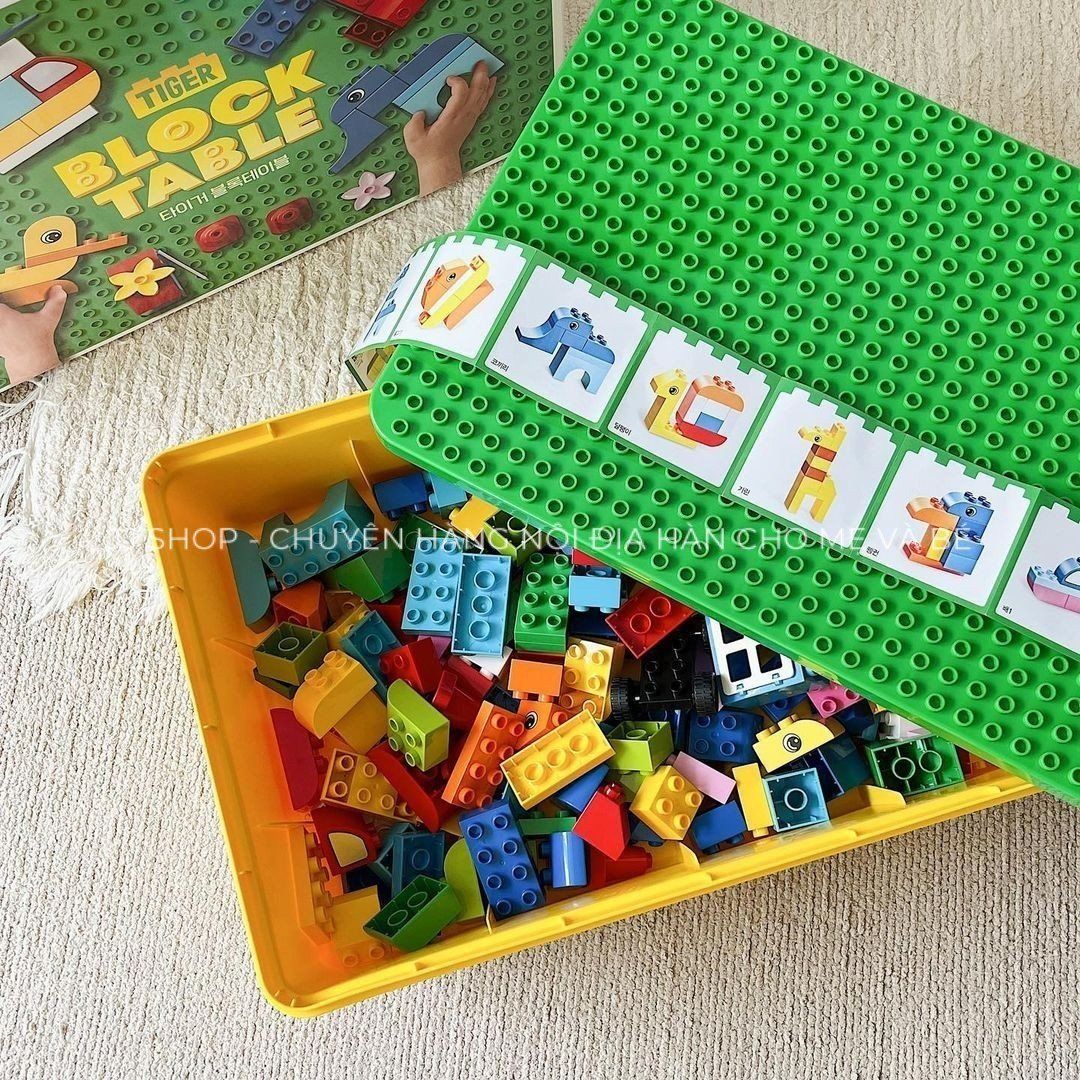  My Little Tiger - Bộ Đồ Chơi 160 Chi Tiết Lego Xếp Hình Cho Bé - Order Hàn Quốc 5-7 Ngày 