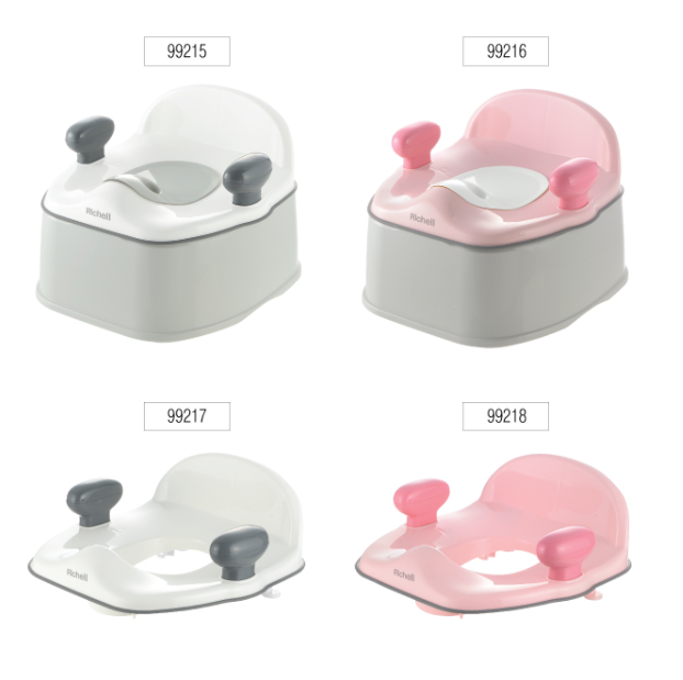  Set bô / Nắp bồn toilet tập đi vệ sinh cho bé Richell 