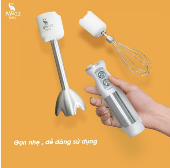  MÁY XAY CẦM TAY ĐA NĂNG MOAZ BÉBÉ MB–026 