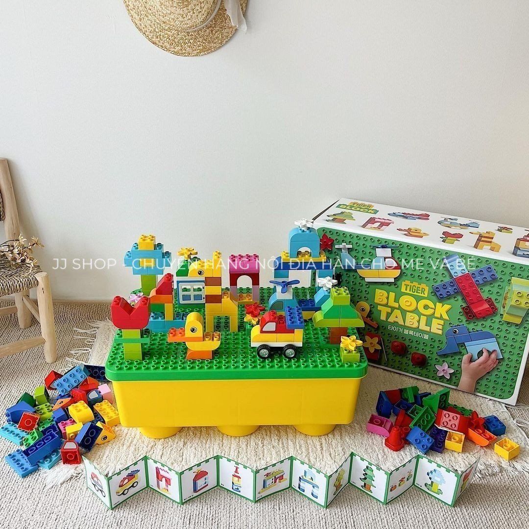  My Little Tiger - Bộ Đồ Chơi 160 Chi Tiết Lego Xếp Hình Cho Bé - Order Hàn Quốc 5-7 Ngày 