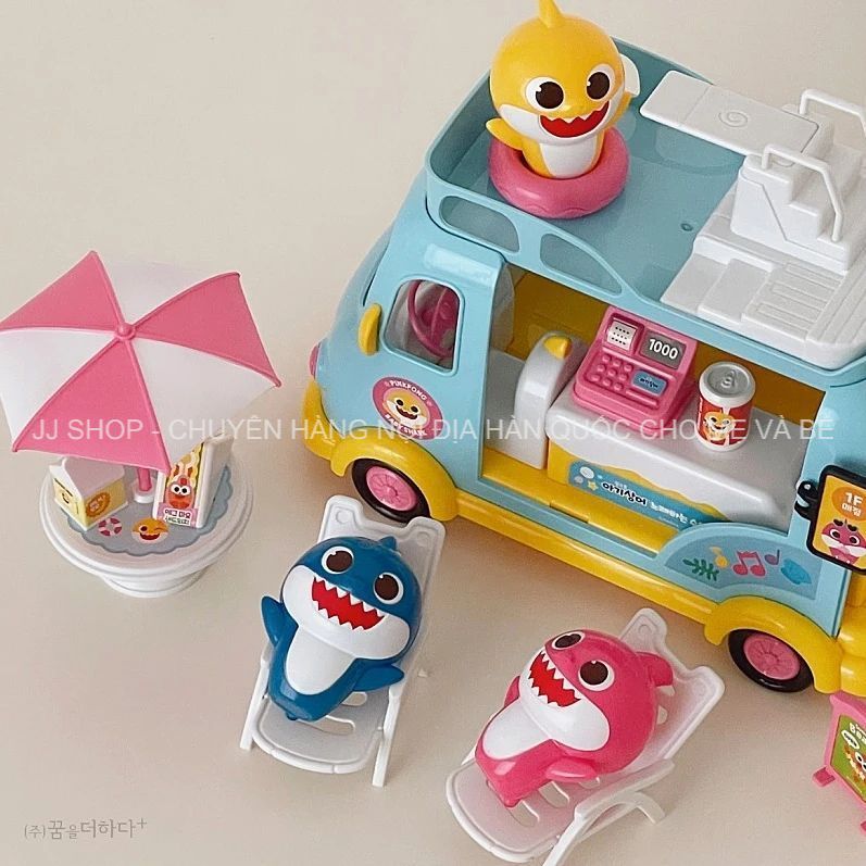  Đồ Chơi Xe Bán Hàng Đồ Ăn BABY SHARK - PINKFONG Hàn Quốc Cho Bé - Order Hàn Quốc 5-7 Ngày 