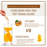  Tinh Chất Nghệ Nano Curcumin Nội Địa Hàn Quốc Hộp 30 Tép 