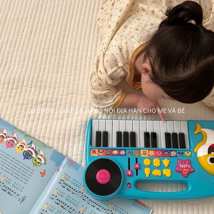  Đồ Chơi Đàn Piano BABY SHARK PinkFong Cho Bé Nội Địa Hàn Quốc - Order Hàn Quốc 5-7 Ngày 