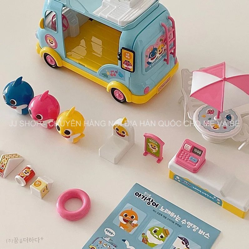  Đồ Chơi Xe Bán Hàng Đồ Ăn BABY SHARK - PINKFONG Hàn Quốc Cho Bé - Order Hàn Quốc 5-7 Ngày 