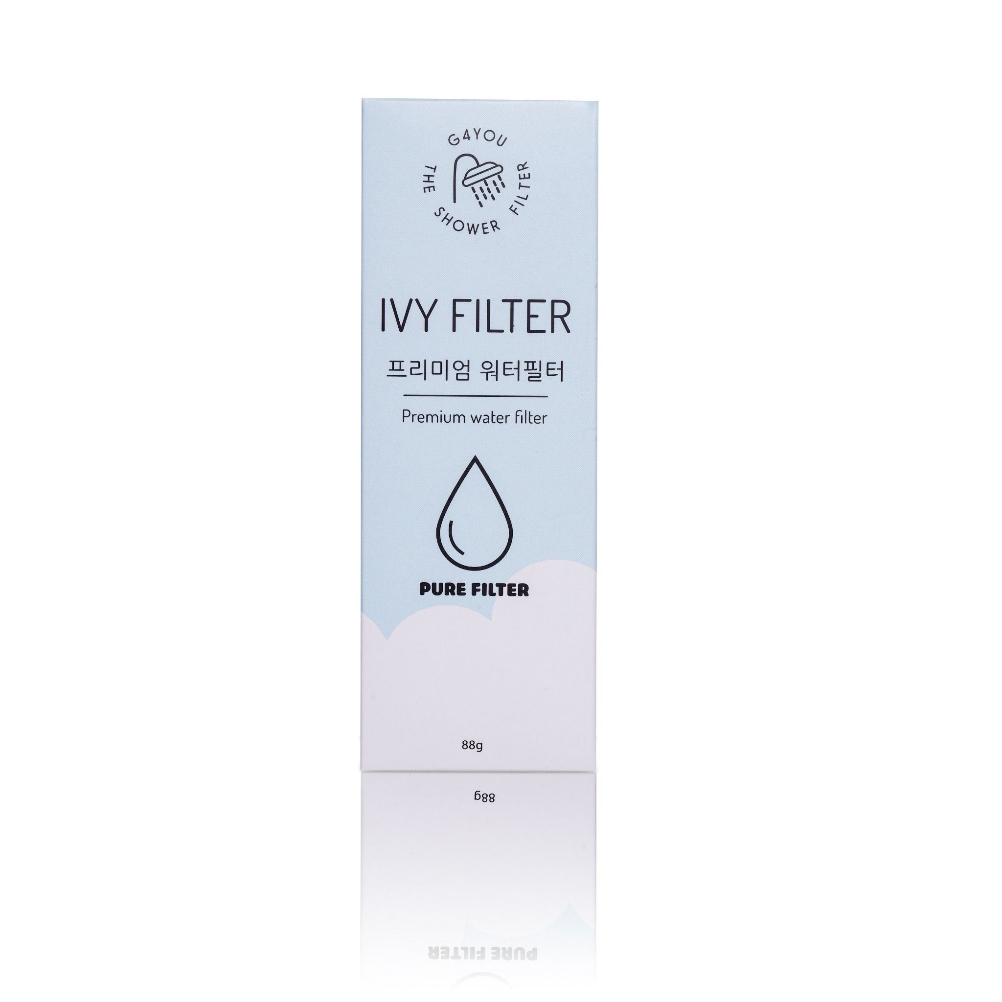  Lõi lọc nước vòi sen Pure - Ivy Filter Lọc sạch cặn bẩn khử clo trong nước Hàn Quốc 