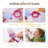  Túi Nhai Silicone Ăn Dặm, Chống Hóc TOBE Cao Cấp 