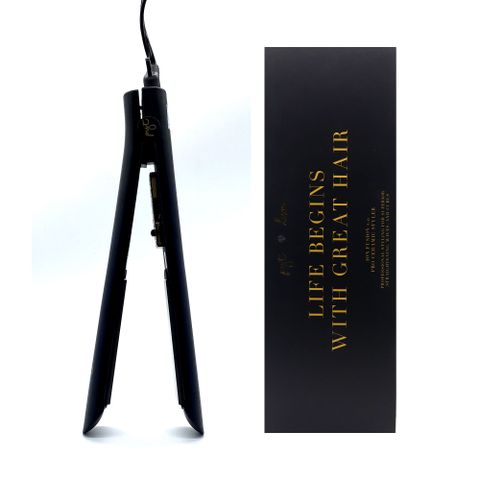 Máy Duỗi Tóc Nhiệt Hồng Ngoại Xa PYT Ion Fusion 2.0 Thế Hệ Mới (Duỗi Và Uốn 2in1) - Sứ Bọc Tourmaline - Nút gạt