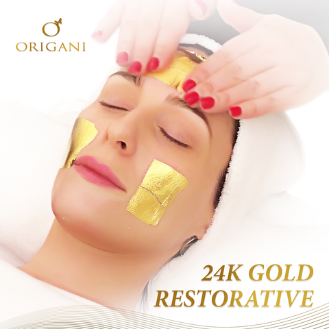 Liệu Trình Dưỡng Da Bằng Tinh Chất Phục Hồi Vàng 24k