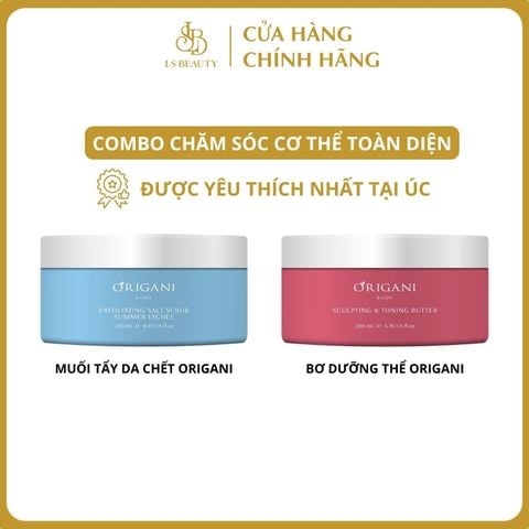 COMBO BODYCARE ORIGANI SALT SCRUB & BODY BUTTER