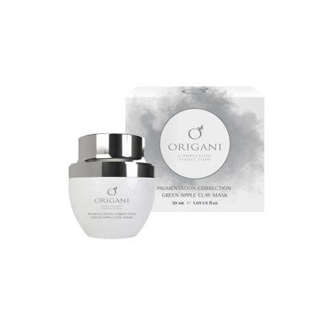 ORIGANI COMPLEXION PERFECTION PIGMENTATION CORRECTION GREEN APPLE CLAY MASK