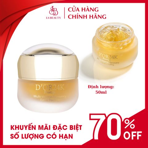 Mặt Nạ Tẩy Tế Bào Chết Dạng Gel Vitamin D'or24K 24K Deep Facial Peeling