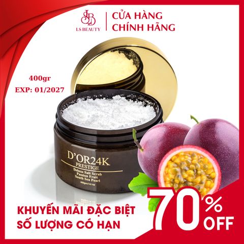 Muối Tẩy Da Chết Cơ Thể D'or24K (Ngọc trai biển)