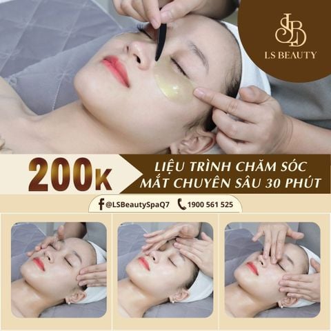 Liệu Trình Chăm Sóc Mắt Chuyên Sâu 30 Phút