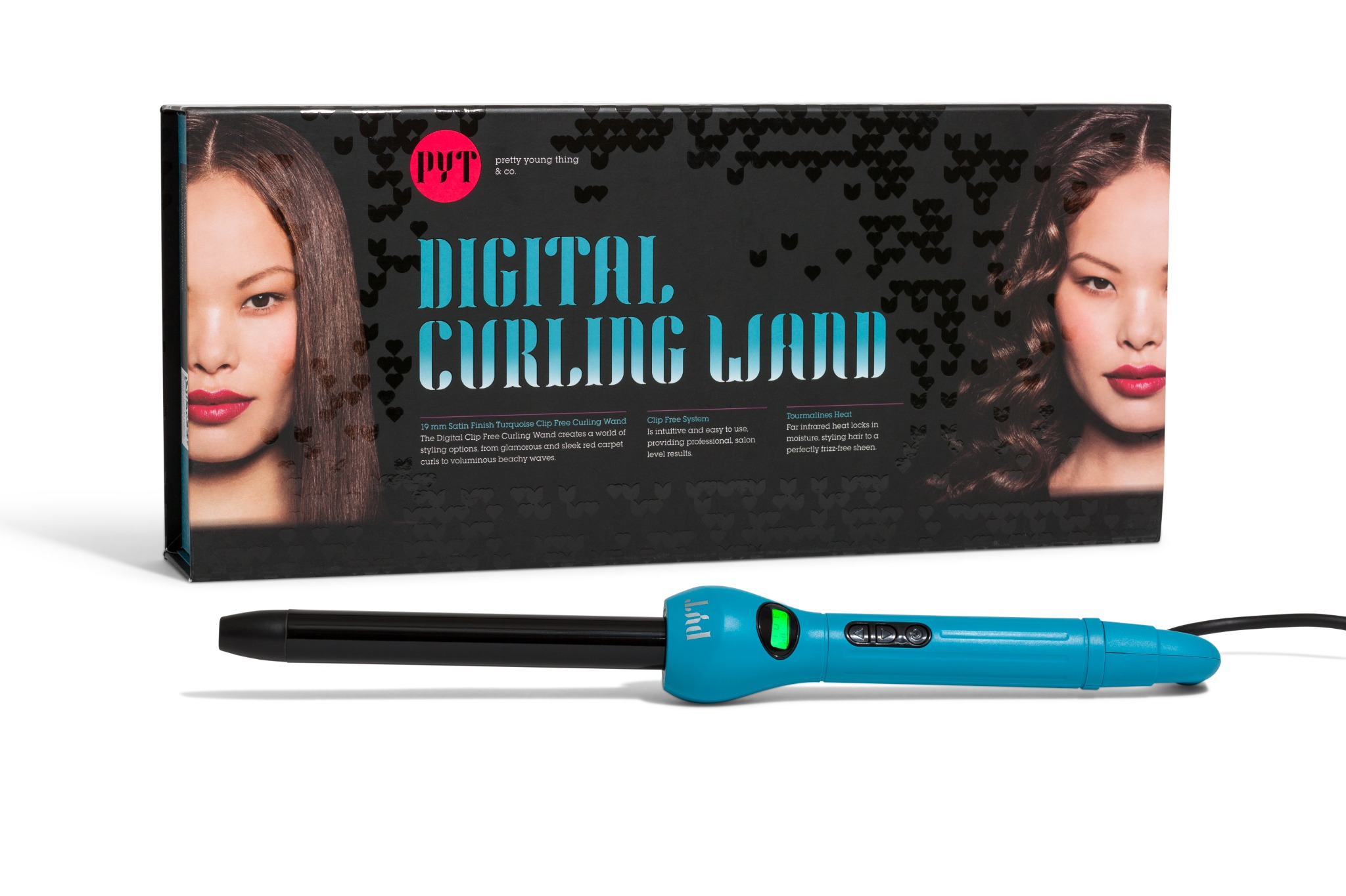 PYT (Pretty Young Thing) hair straightener PYT Pretty Young Thing Ceramic Styling Tool Princess Never  main image 3