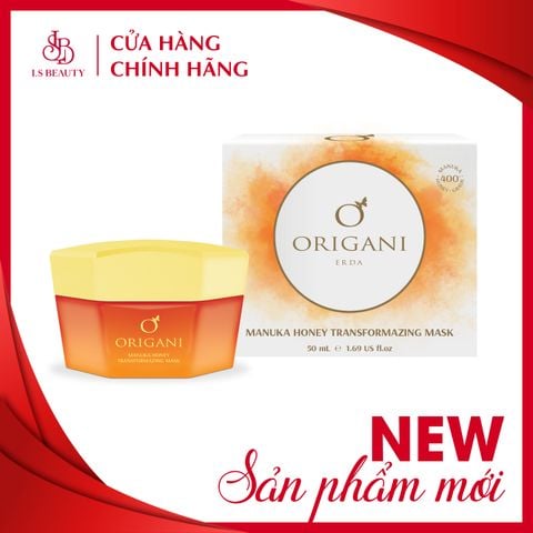 Mặt Nạ Đổi Màu Origani – Sáng Da, Ngừa Mụn, Kháng Khuẩn Cùng Mật Ong Manuka