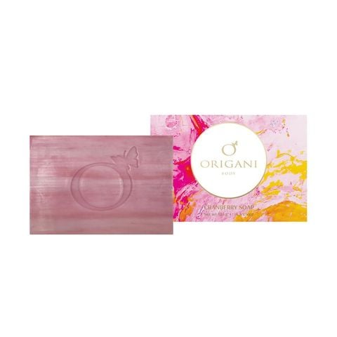 ORIGANI CLEAR & CALM CRANBERRY SOAP